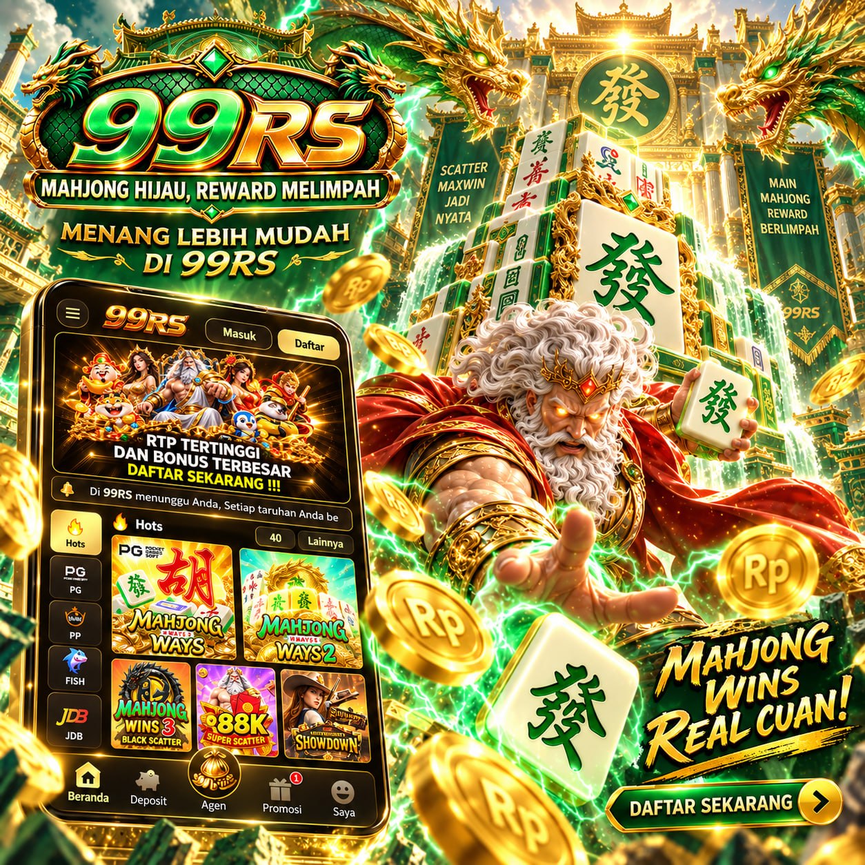 99RS - Portal Hiburan Game Online Mobile Resmi & Terpercaya