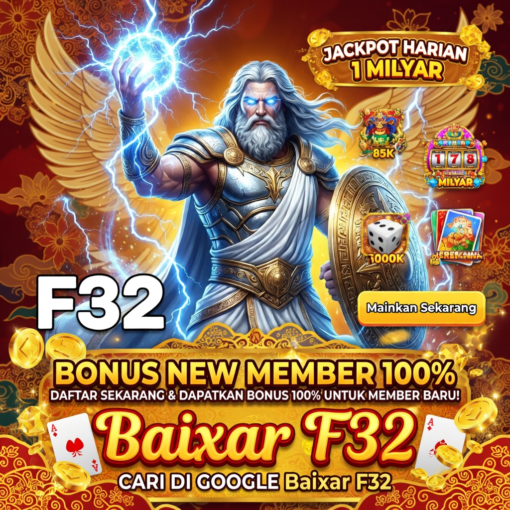 F32 - Dowdload & Install Aplikasi Slot Asli Minimal Bet 400 Perak