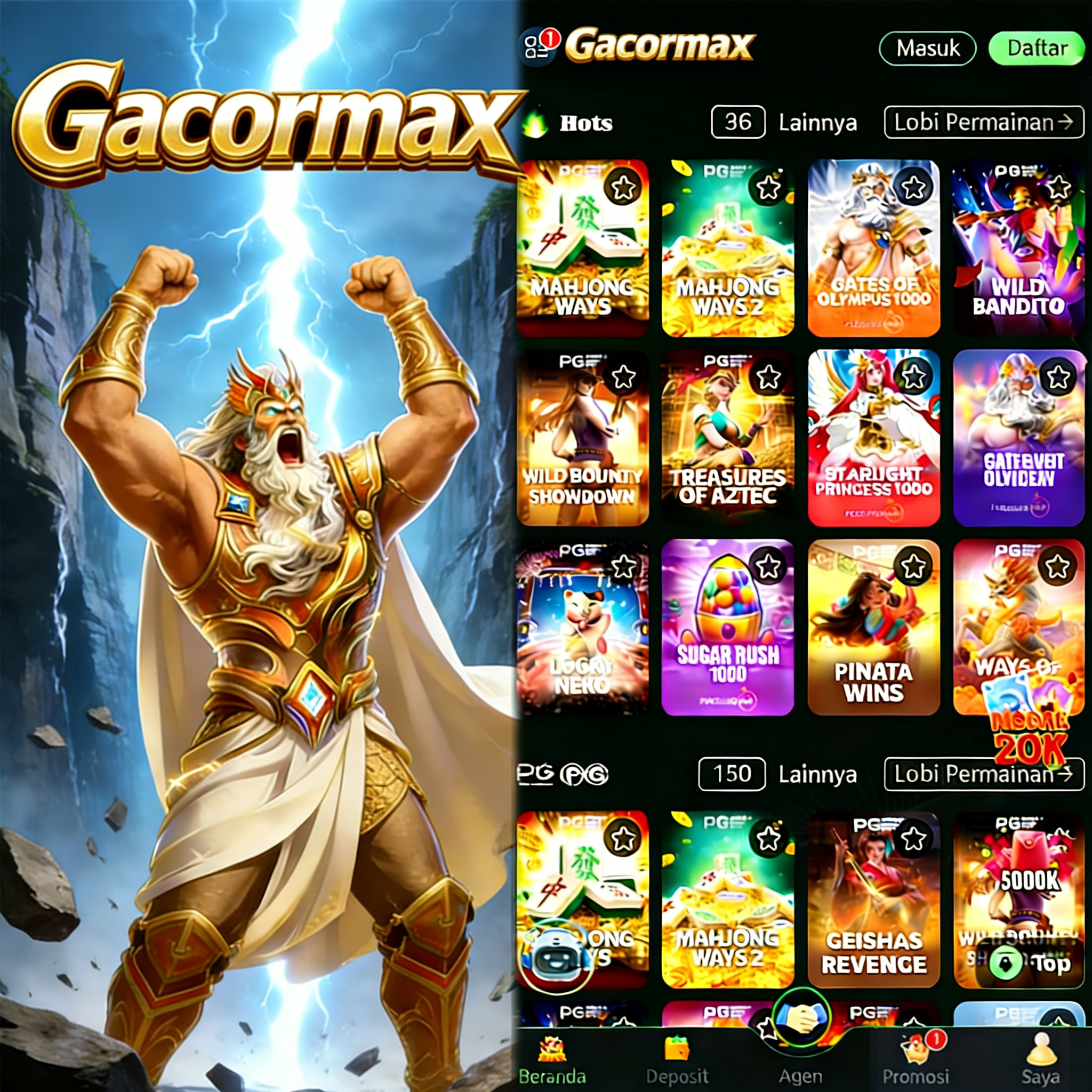 GACORMAX - Situs Resmi Slot Online dan Pilihan Game PG Soft
